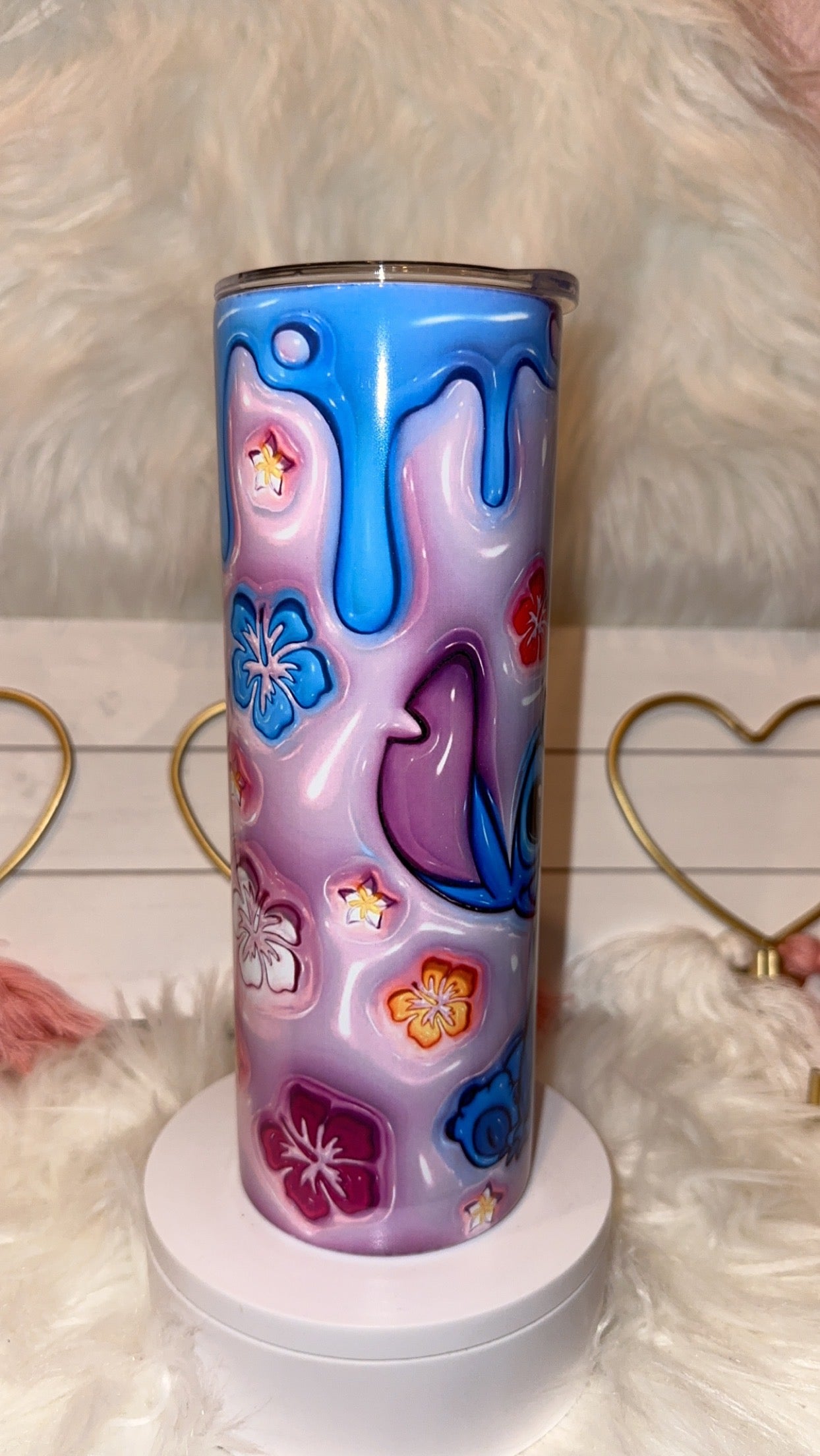 Stitch 3D Pink/Blue