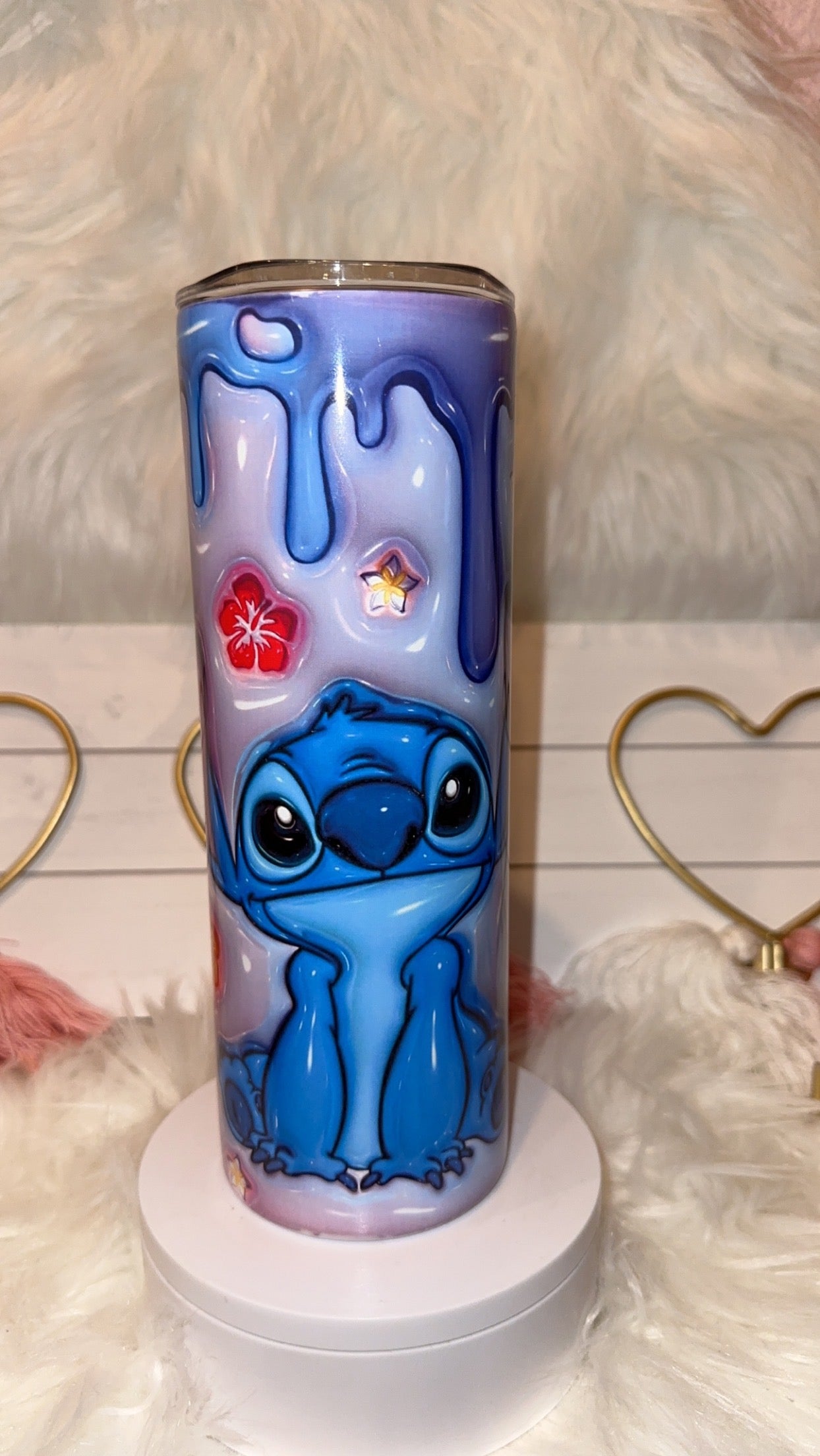 Stitch 3D Pink/Blue