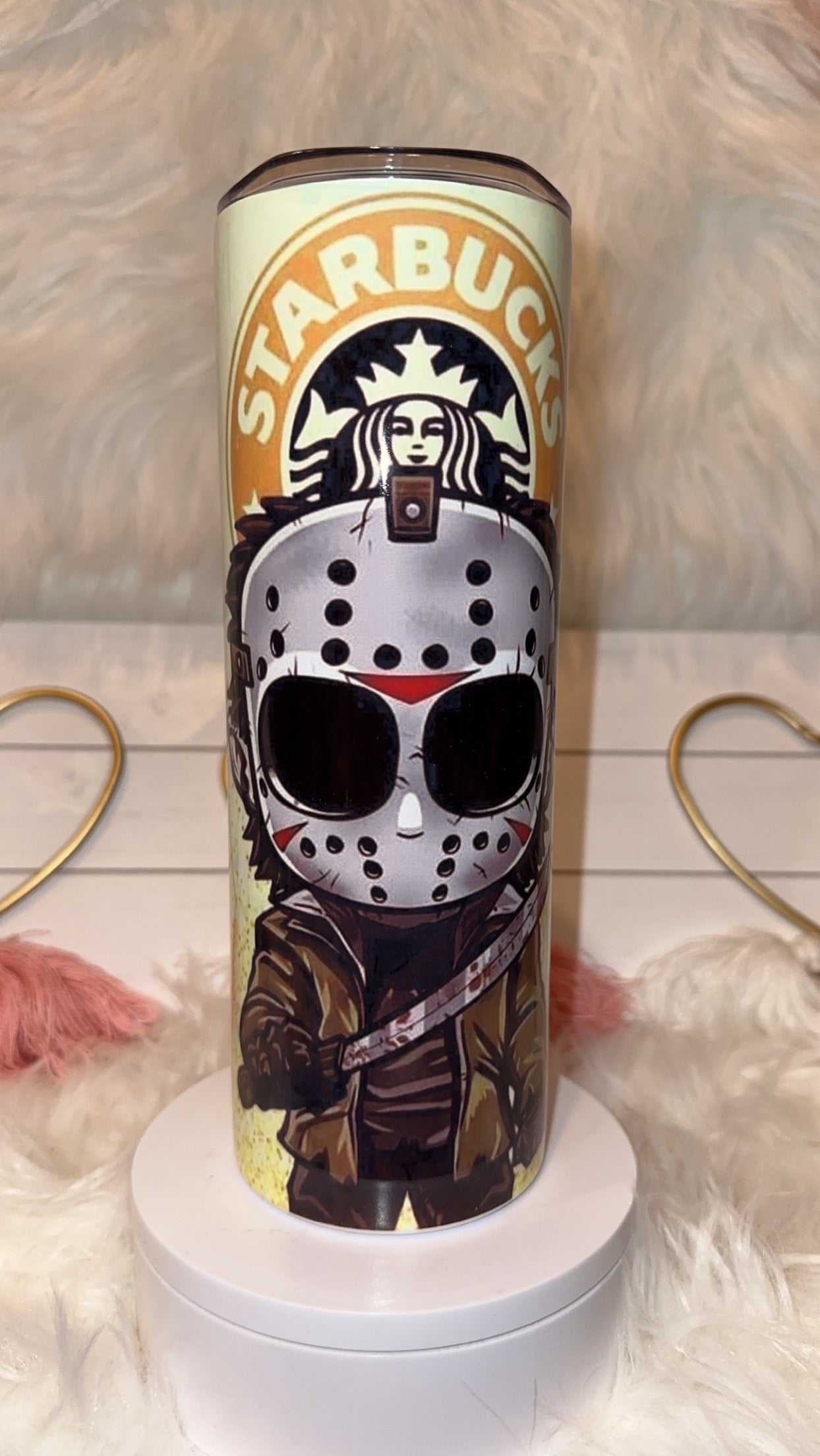 JASON HORROR STARBUCKS LOGO