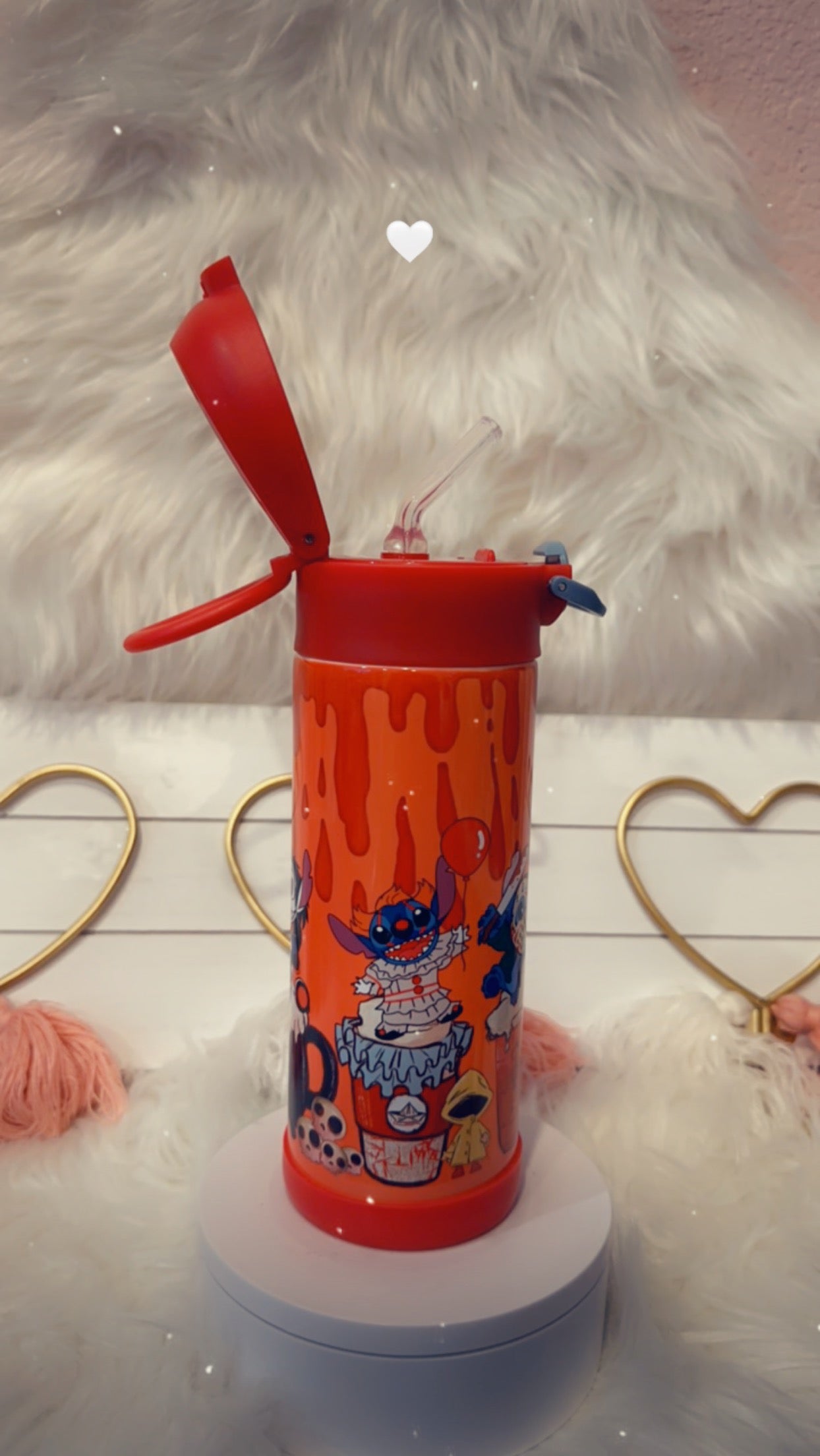 STITCH HORROR WATER BOTTLE