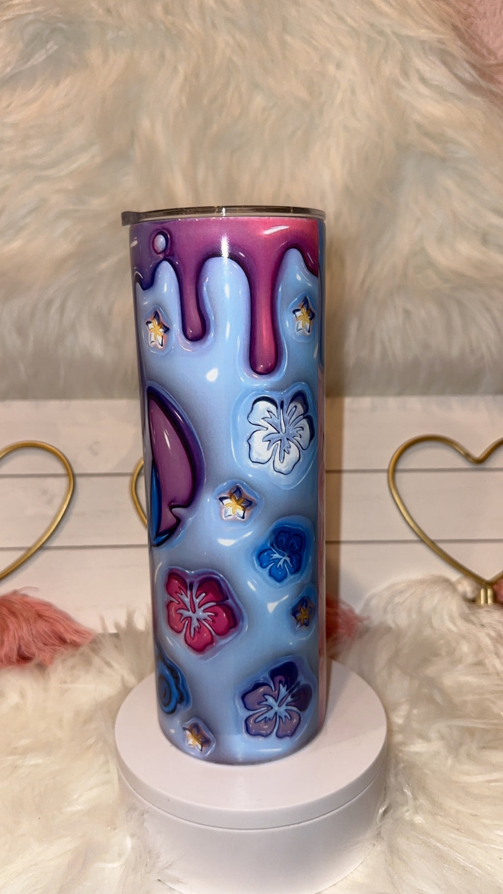 Stitch 3D Pink/Blue
