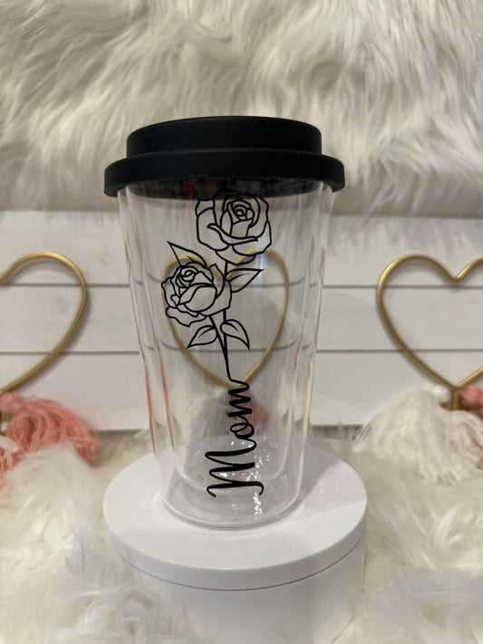 MOM ROSE COFFEE CUP