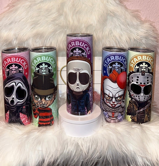 HORROR STARBUCKS LOGO SET