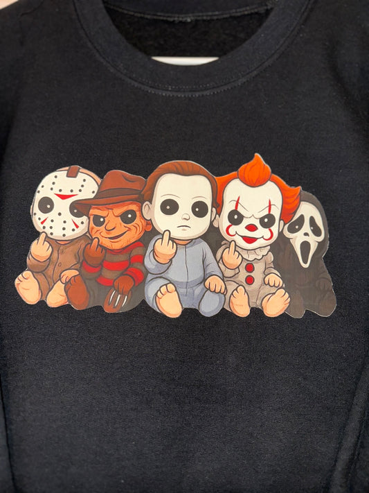 HORROR SWEATERSHIRT/SHIRT