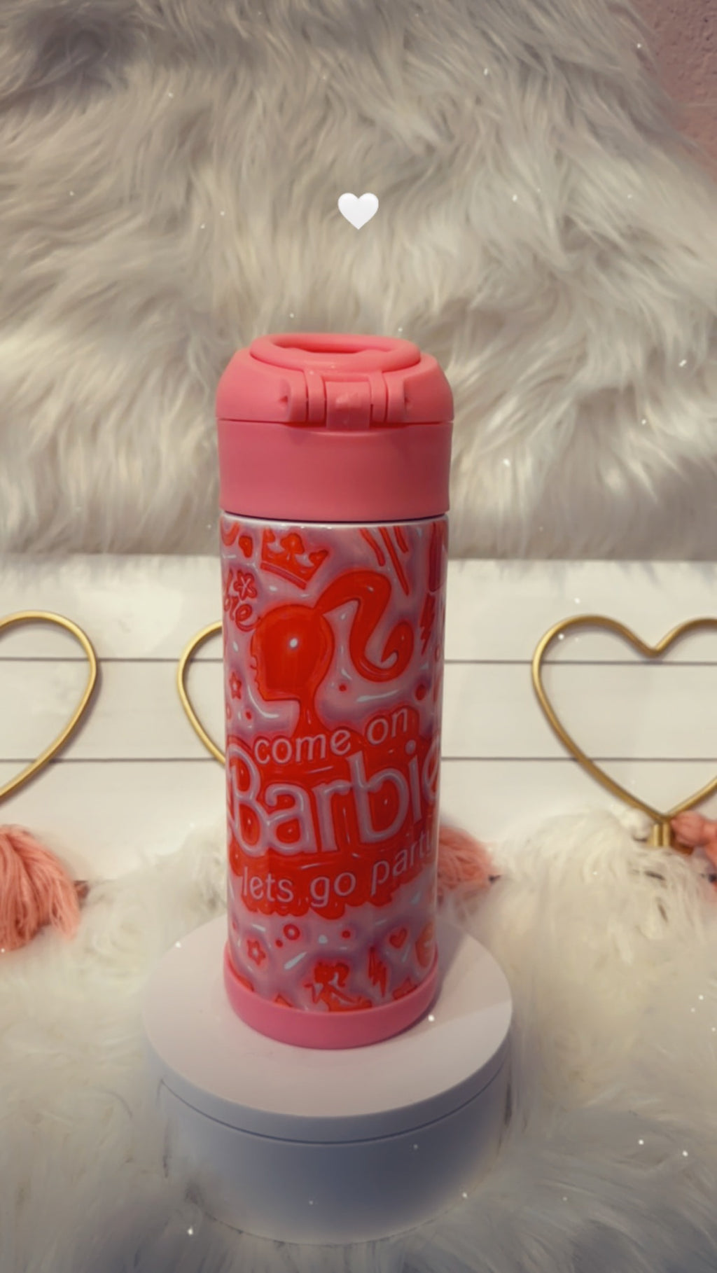 BARBIE WATER BOTTLE