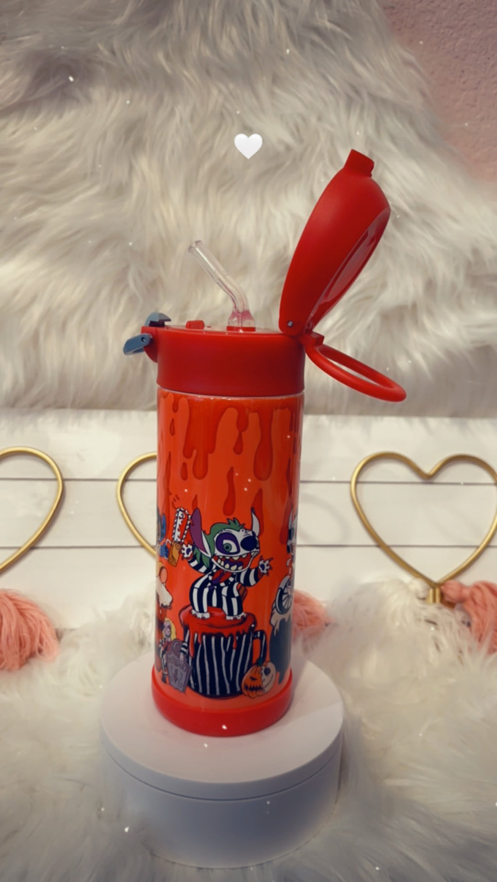 STITCH HORROR WATER BOTTLE