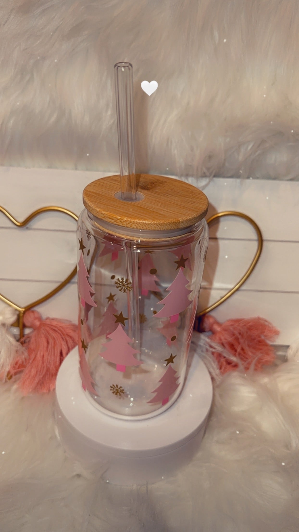 PINK TREE CUP