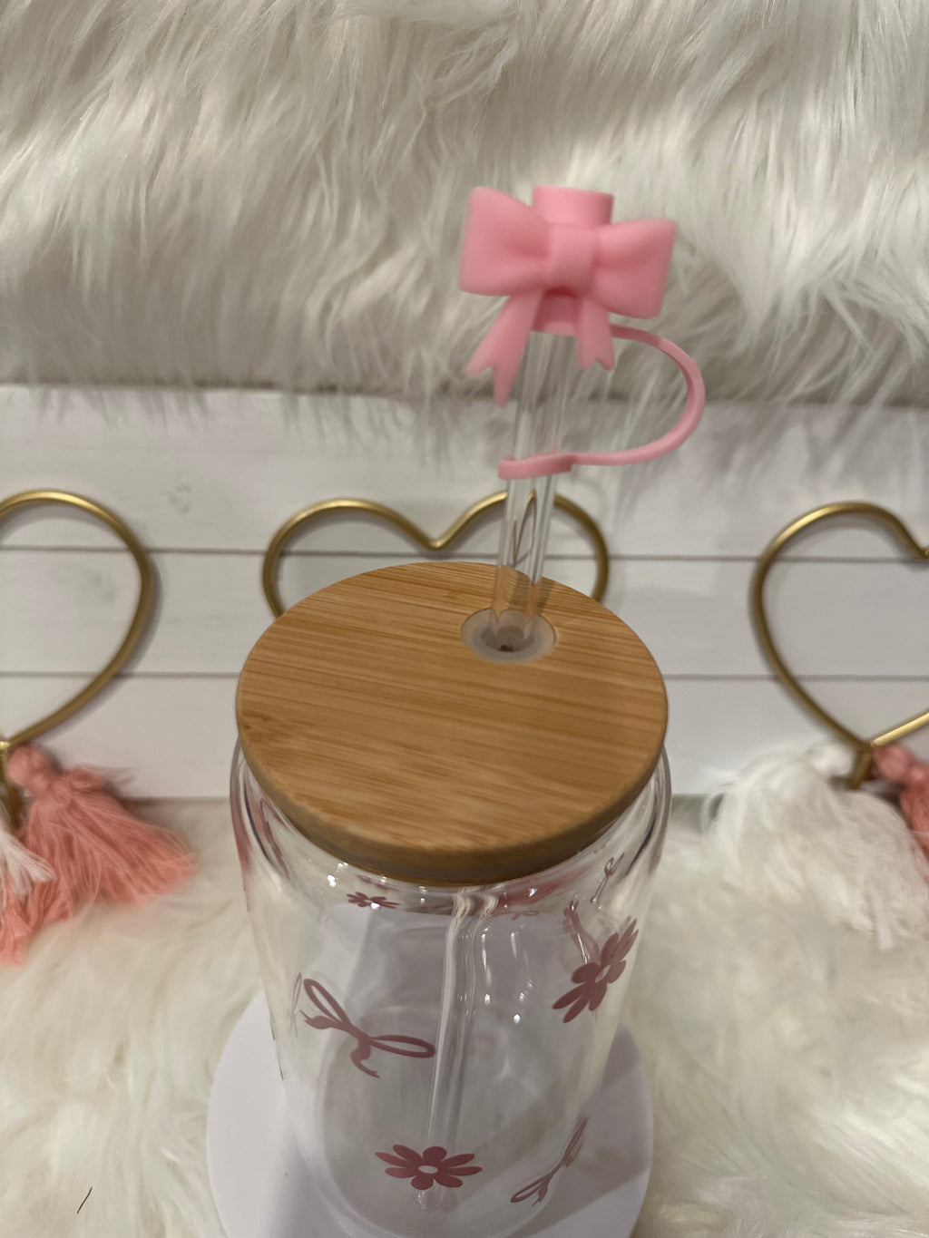 BOW DAISY GLASS