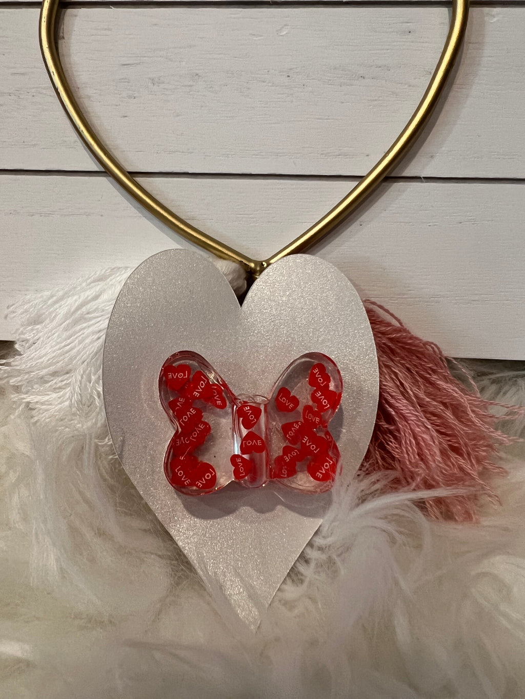 BOW LOVE STRAW ACCESORIES