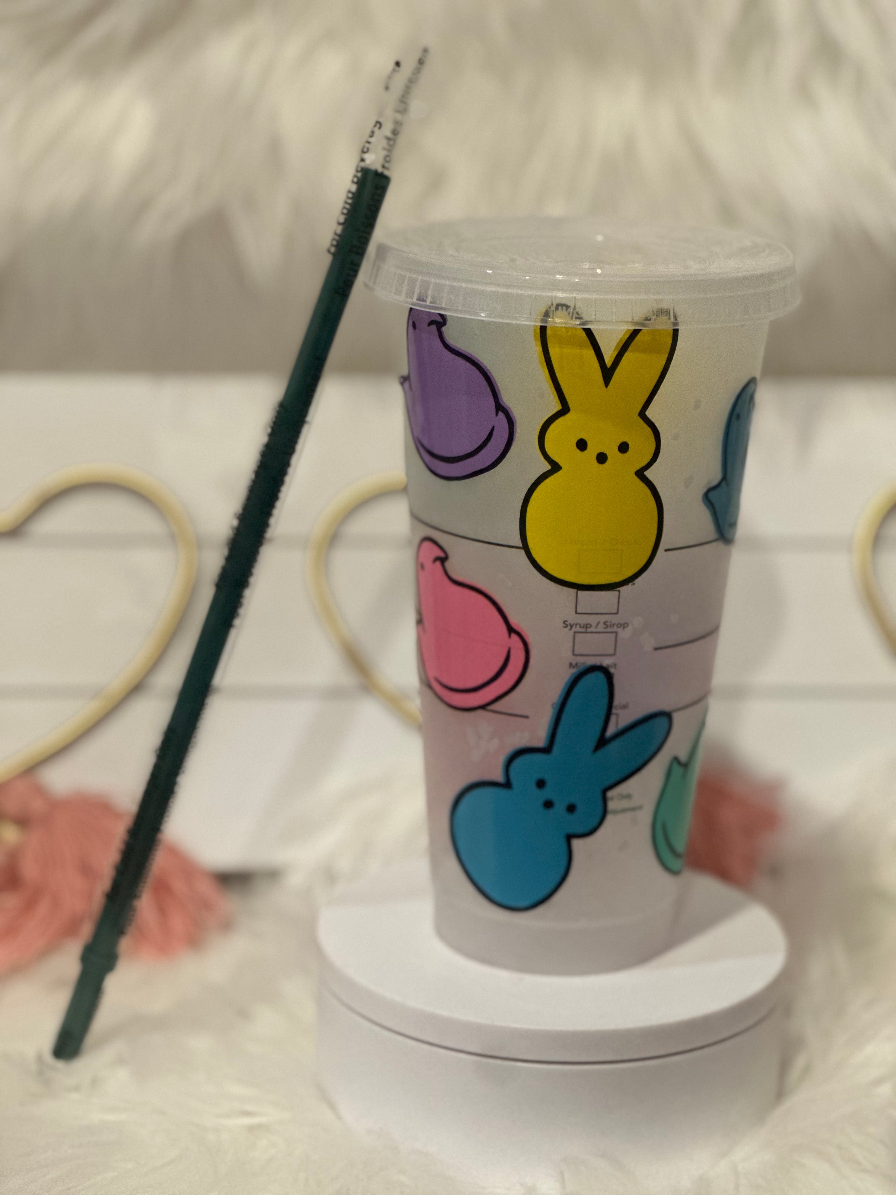 EASTER BUNNYMELLOW STARBUCKS CUP