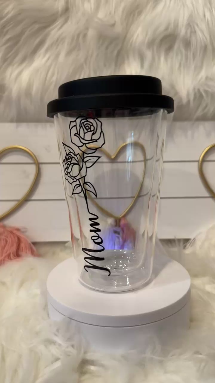 MOM ROSE COFFEE CUP